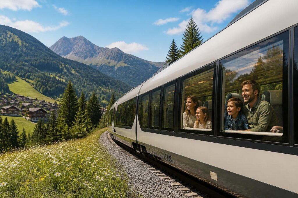 explorez la ligne 12 entre thonon et châtel en famille et profitez d'une aventure enrichissante alliant paysages magnifiques et moments conviviaux pour petits et grands.
