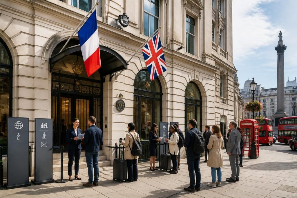 découvrez les services et démarches proposés par le consulat de france à londres pour les voyageurs, incluant les formalités administratives, aides consulaires et conseils pratiques.