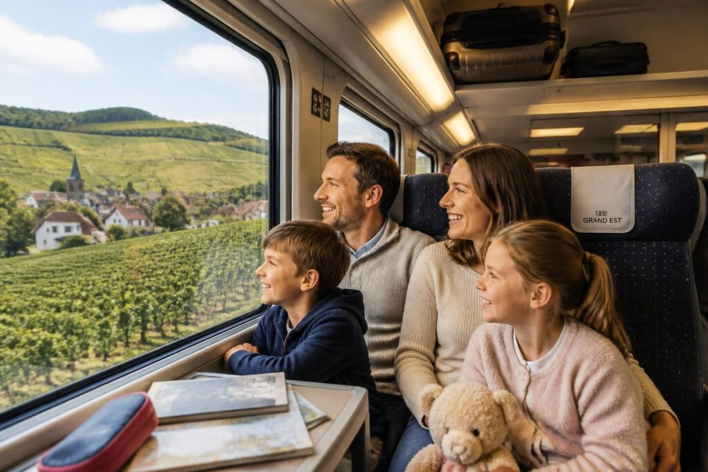 découvrez le trajet metz-mulhouse en train, idéal pour un séjour en famille alliant confort, rapidité et paysages pittoresques.