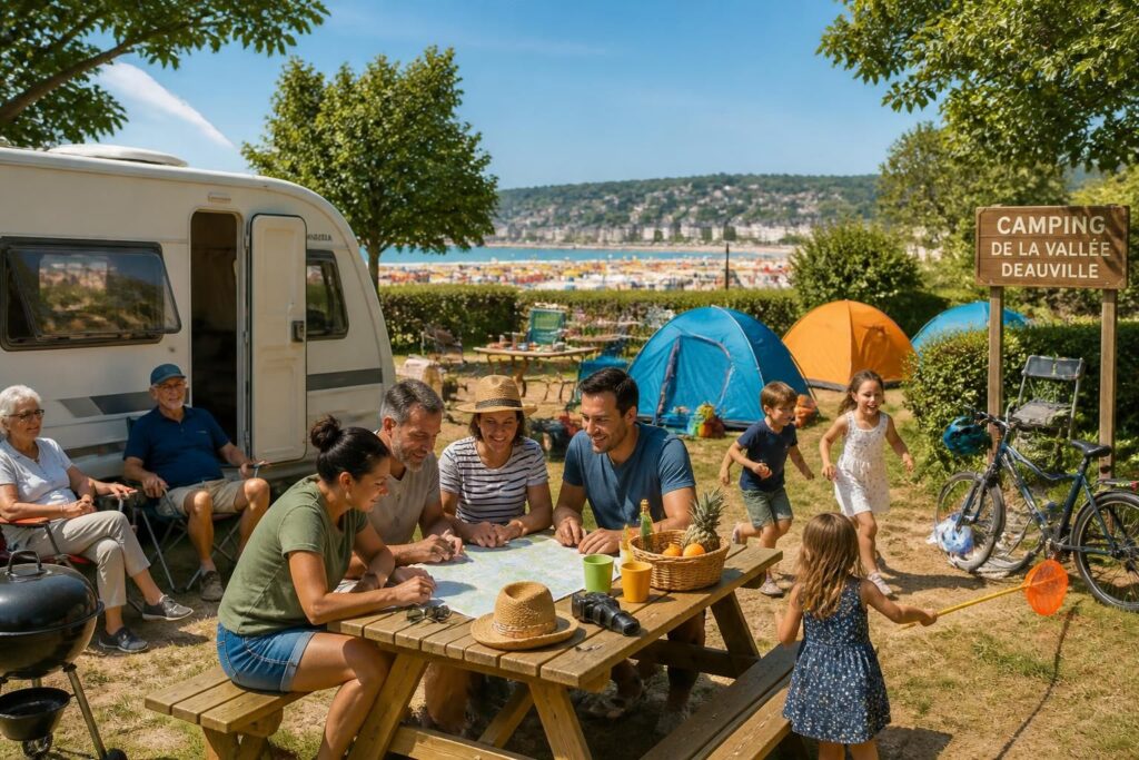 préparez des vacances inoubliables en famille au camping de la vallée à deauville. profitez d’un cadre idéal, d’activités variées et d’un séjour convivial pour petits et grands.