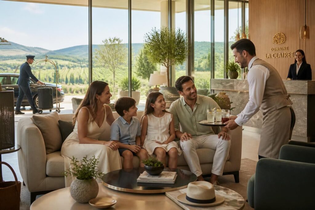 profitez d'un séjour en famille inoubliable dans un hôtel 5 étoiles en occitanie, alliant confort et services haut de gamme pour des vacances sans tracas.