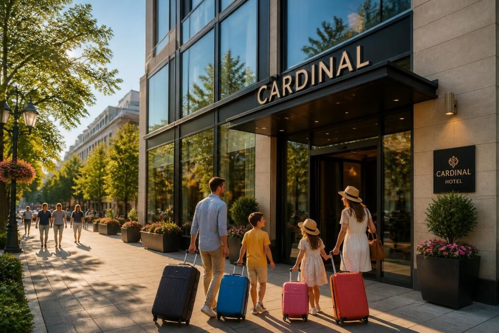 découvrez l'hôtel cardinal, idéal pour un séjour familial au cœur de la ville, offrant confort, convivialité et proximité des attractions principales.