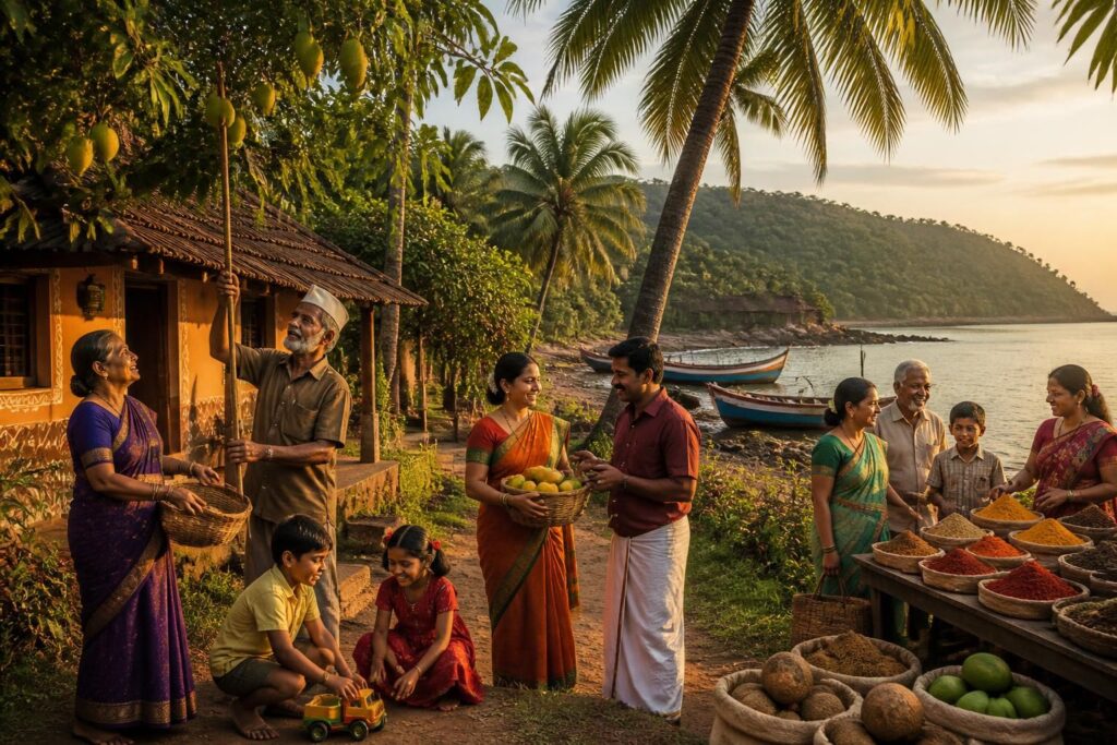 explorez la région du konkan en inde en famille et vivez une expérience unique entre nature préservée, plages magnifiques et traditions culturelles riches.