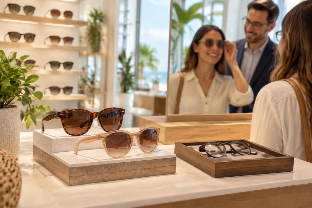 découvrez les promotions atol sur les lunettes solaires, profitez d’une offre sur votre deuxième paire et renseignez-vous sur la reprise de vos lunettes.