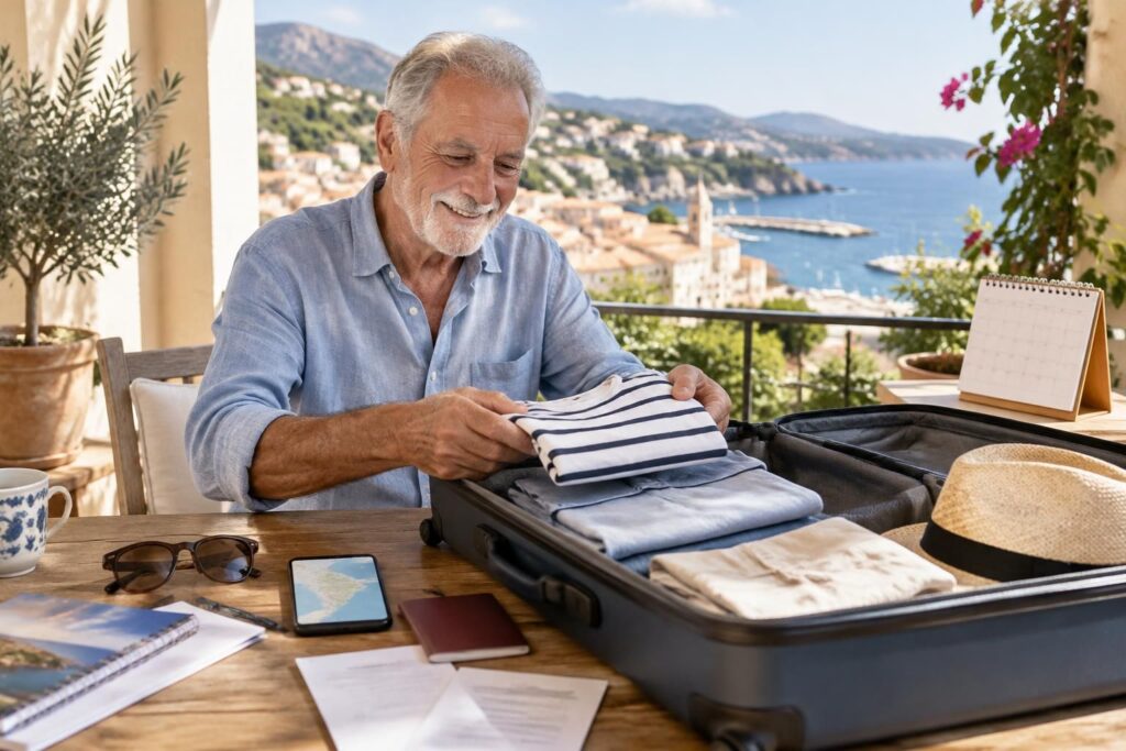 découvrez combien de temps un retraité peut séjourner à l’étranger en 2025 : règles à connaître sur la pension, la résidence, la santé et les impôts.