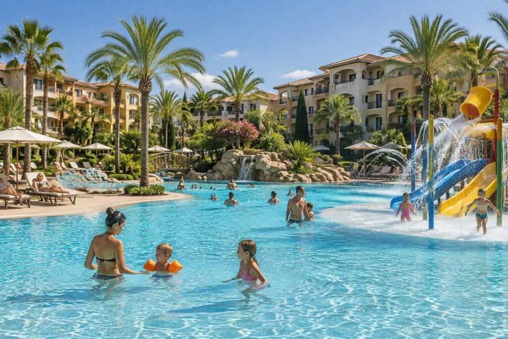 découvrez le family resort cambrils park : présentation de l’hôtel, hébergements et activités pour profiter de vacances en famille sur la costa dorada.
