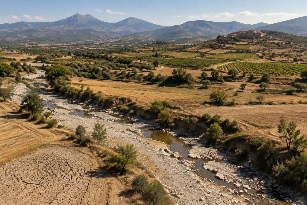 Liste des communes en catastrophe naturelle sécheresse 2024 en Haute-Garonne et Pyrénées-Orientales